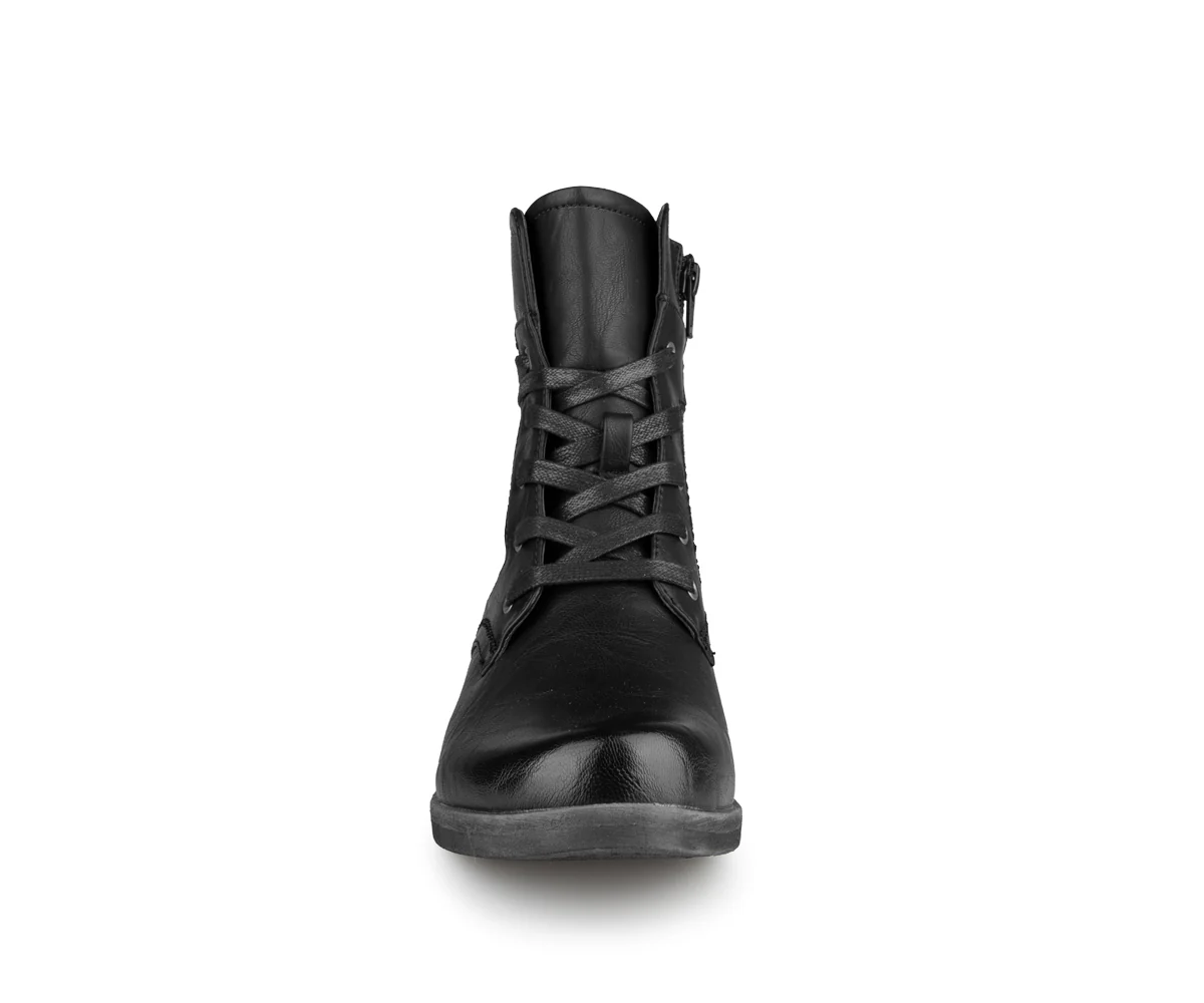 Vermelho - Bottillons d'automne Alberto pour femmes - Image 10