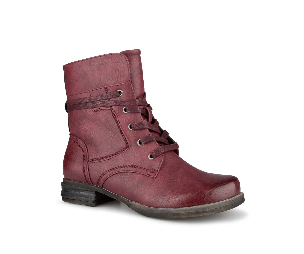 Vermelho - Bottillons d'automne Alberto pour femmes - Image 2