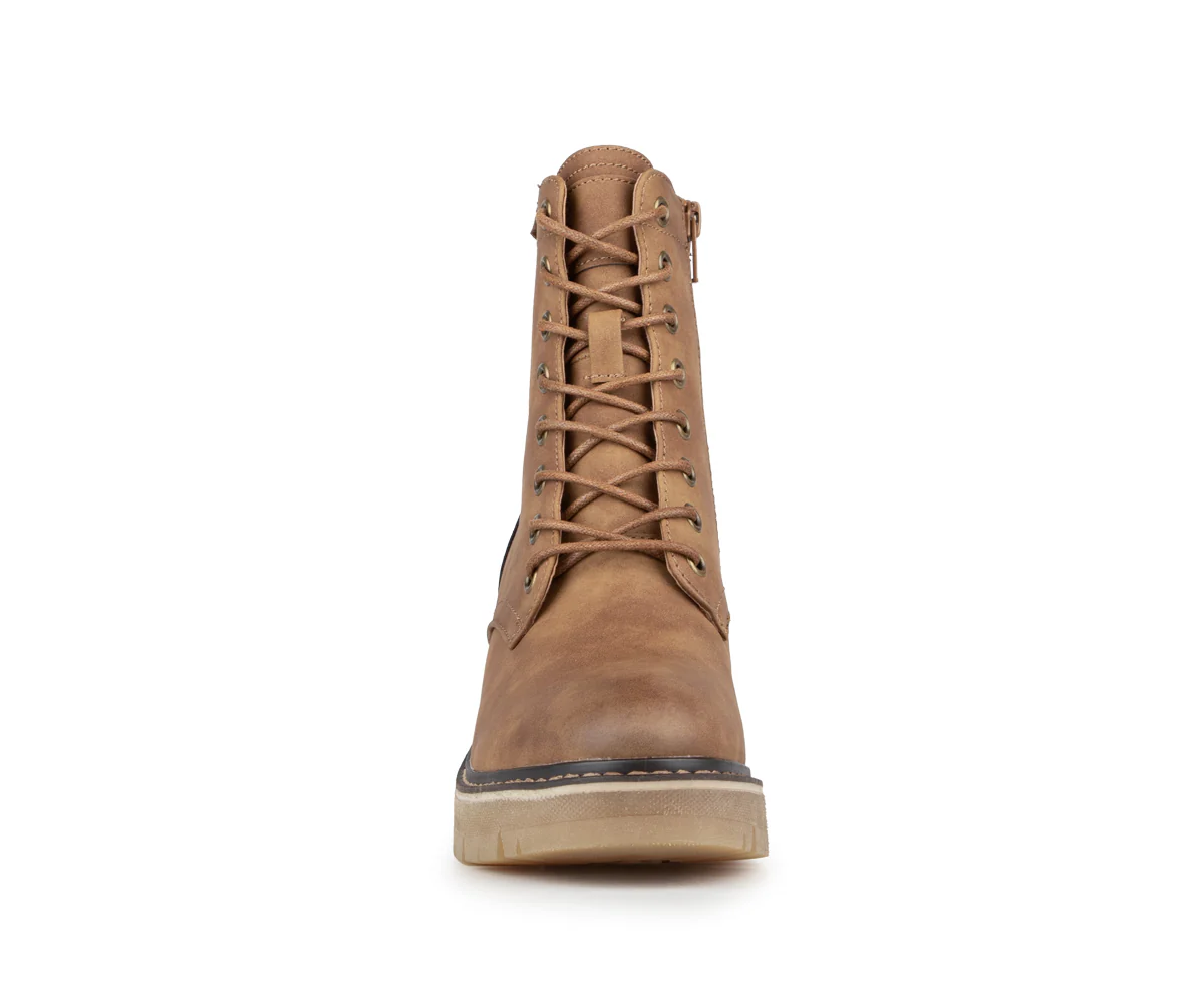 Bottillons Ă talon bloc Alberto pour femmes - WOIXIE - Image 2