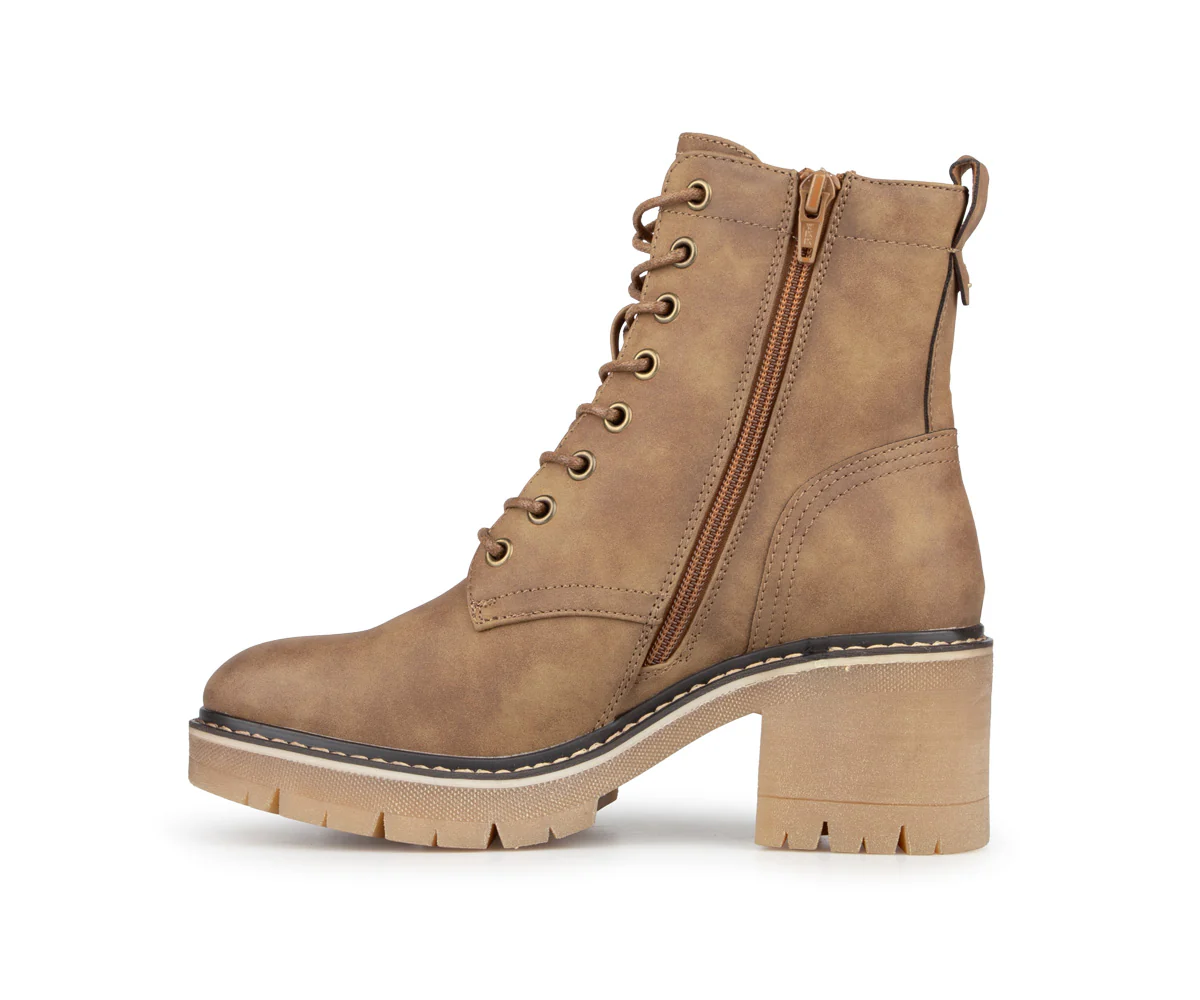 Bottillons Ă talon bloc Alberto pour femmes - WOIXIE - Image 3