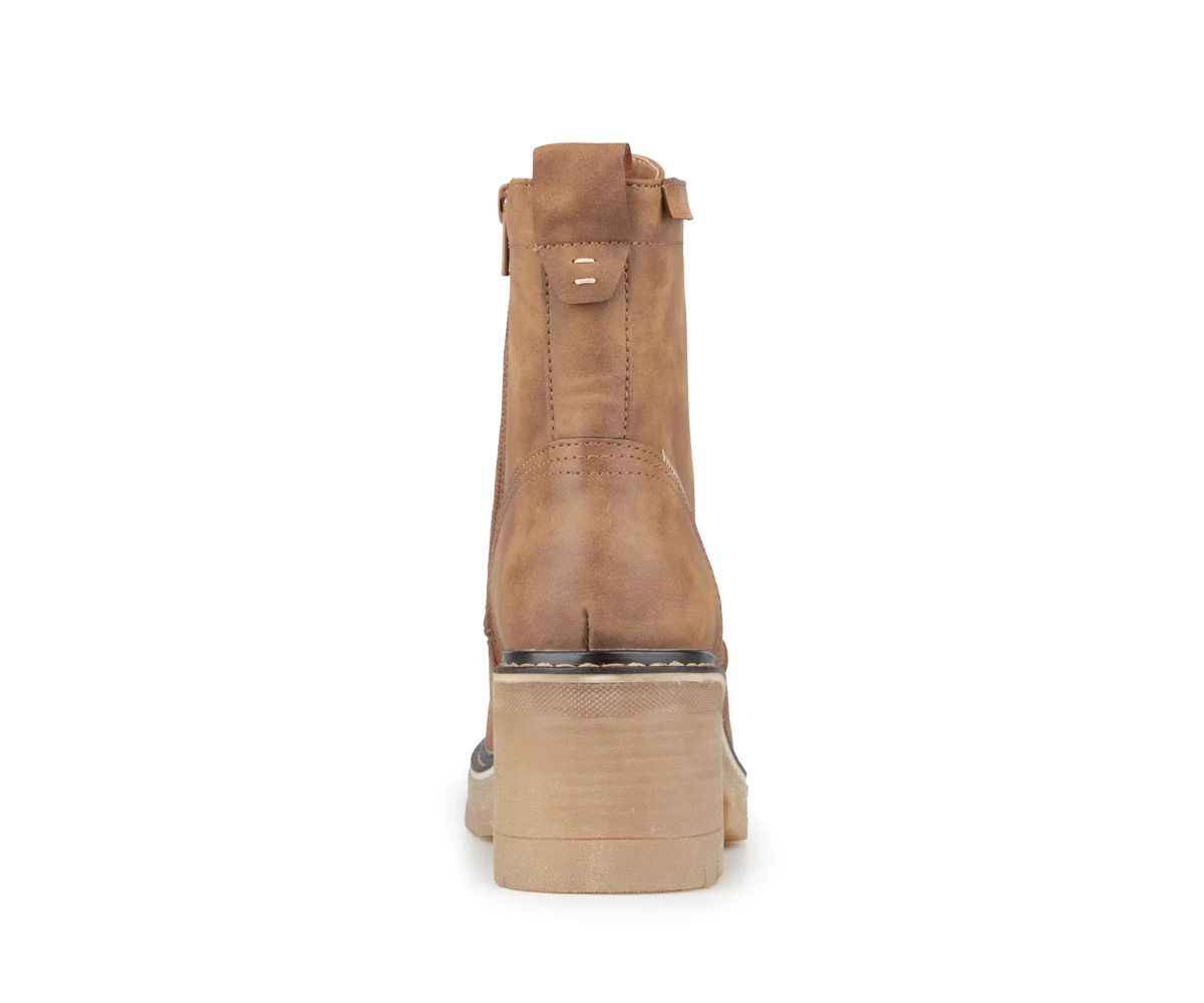 Bottillons Ă talon bloc Alberto pour femmes - WOIXIE - Image 4