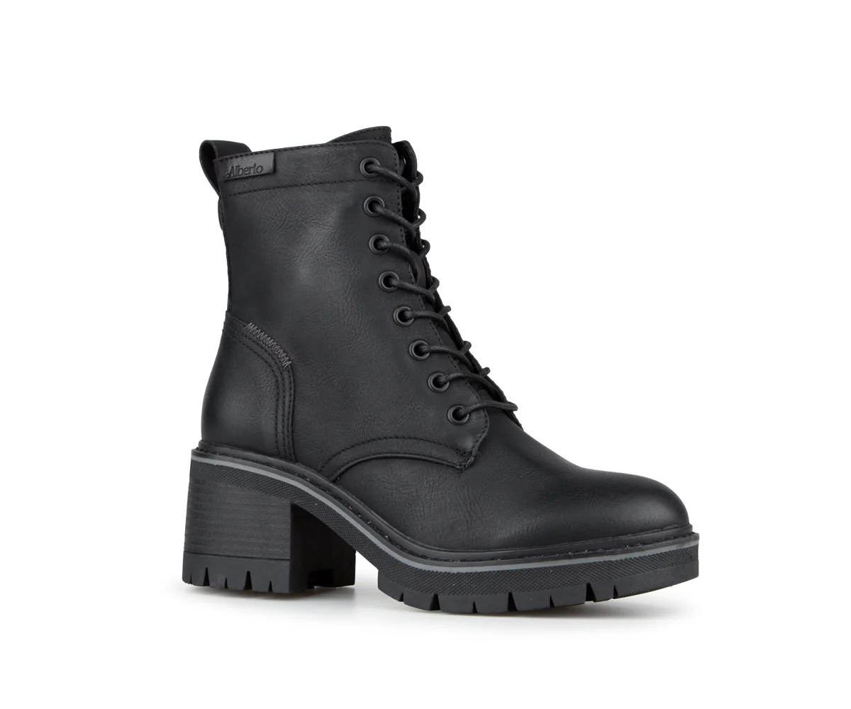 Bottillons Ă talon bloc Alberto pour femmes - WOIXIE - Image 8