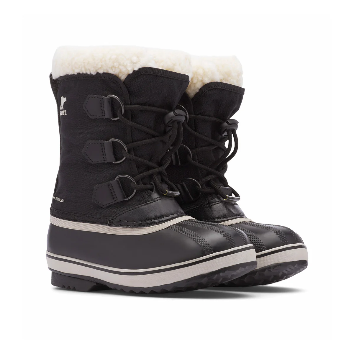 Bottes d'hiver imperméable Sorel pour garçons - YOOT PAC NYLON WP - Image 3